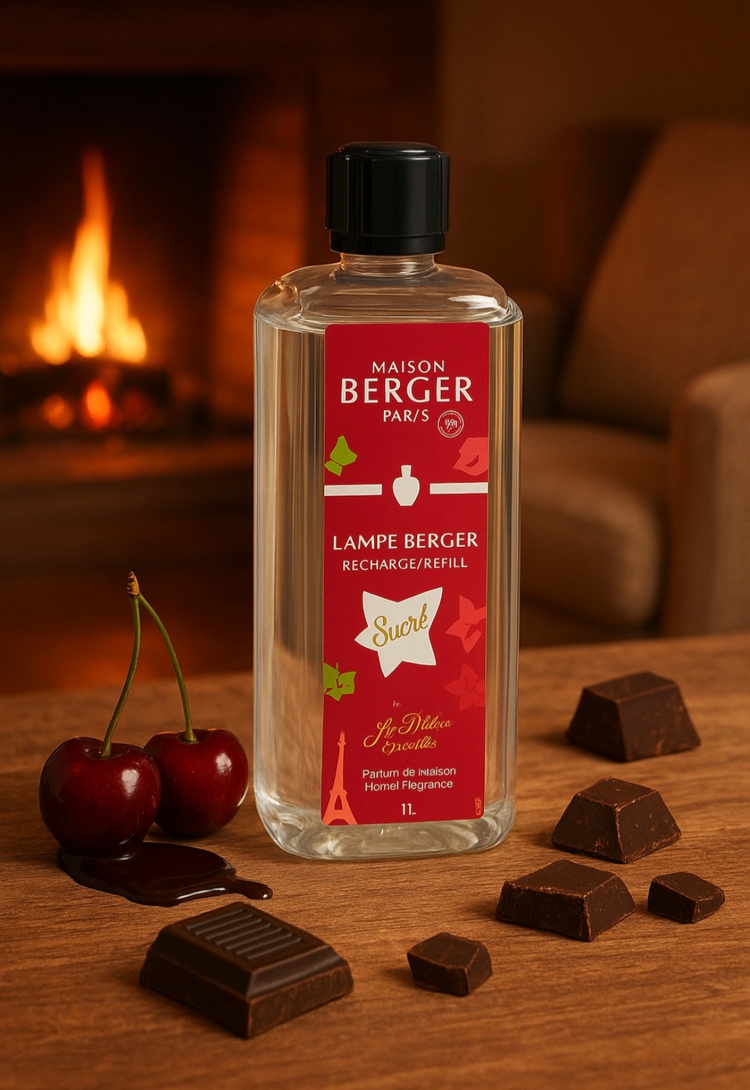 LÁMPARA CATALÍTICA PURE ROJO- Aroma LOLITA LEMPICKA SWEET - Imagen 3