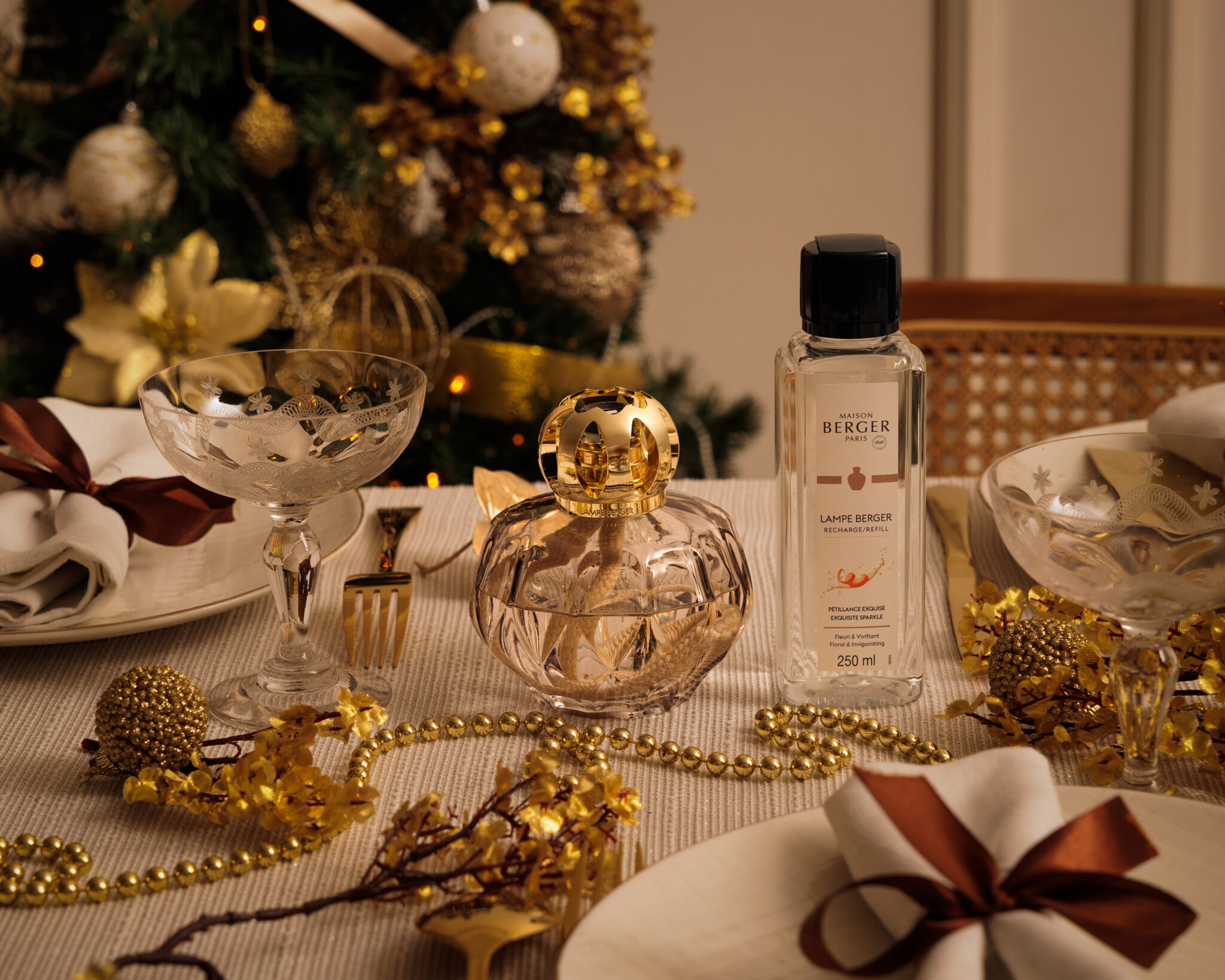 Cofre lámpara Berger Rosalie Grise - Imagen 3