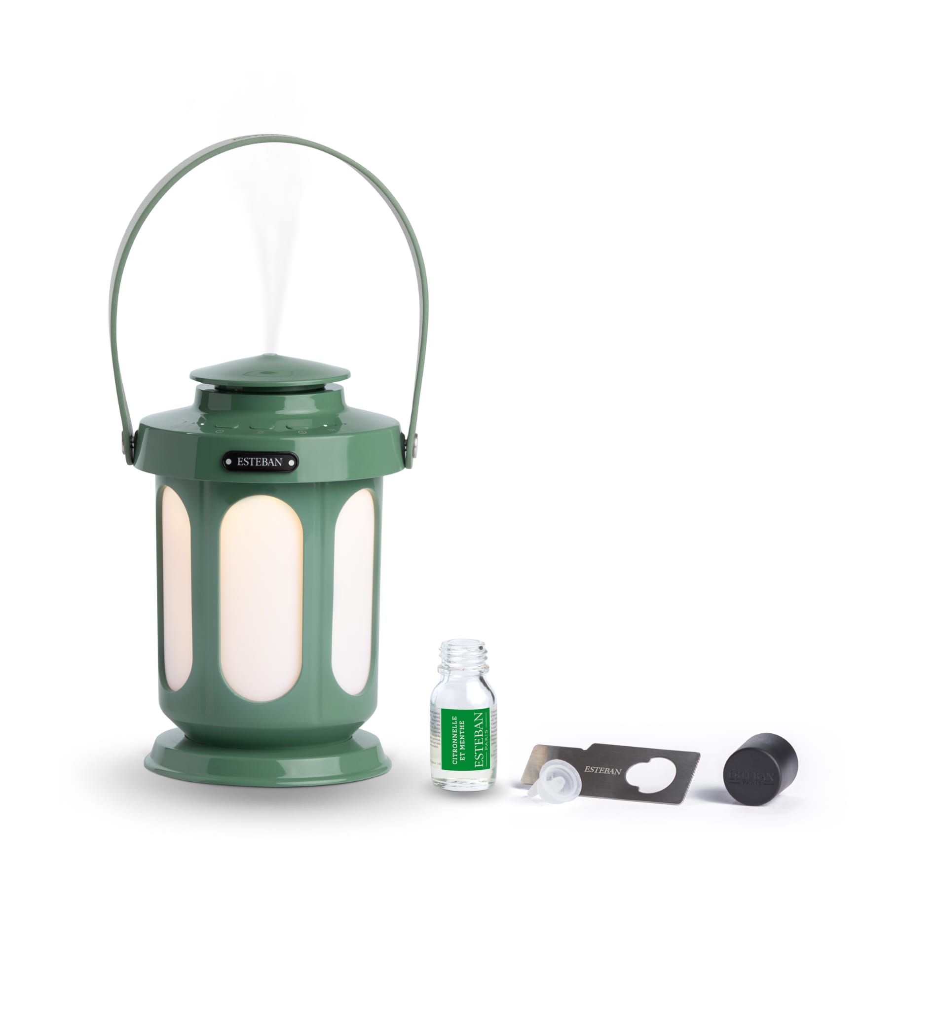 DIFUSOR DE AROMAS INALÁMBRICO ÉDITION LANTERNE VERDE