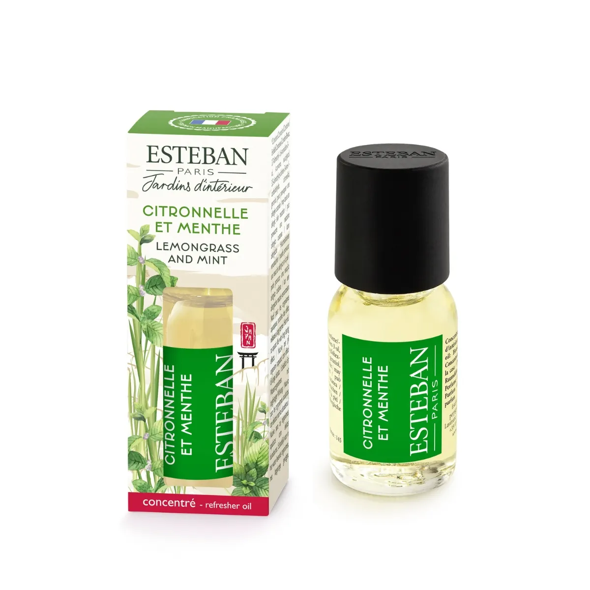 CONCENTRADO DE PERFUME CITRONELA Y MENTA
