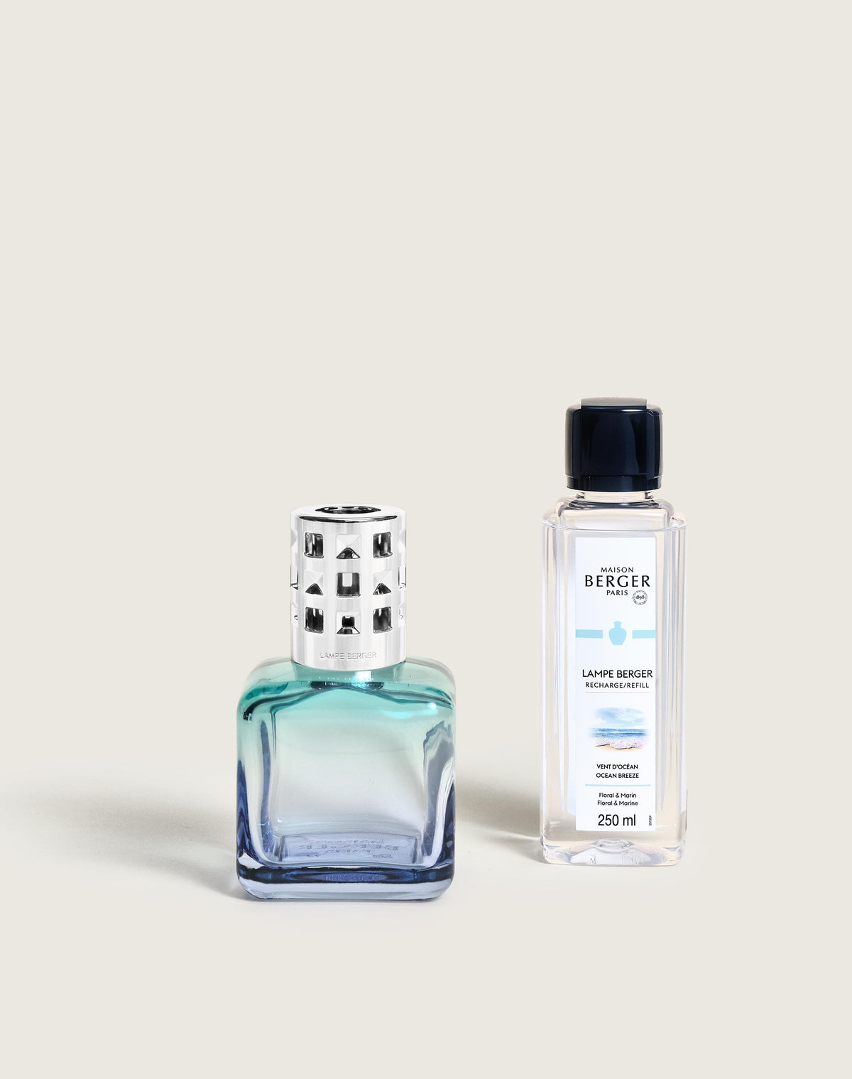 COFRE LÁMPARA GLAÇON TURQUOISE/BLEUE