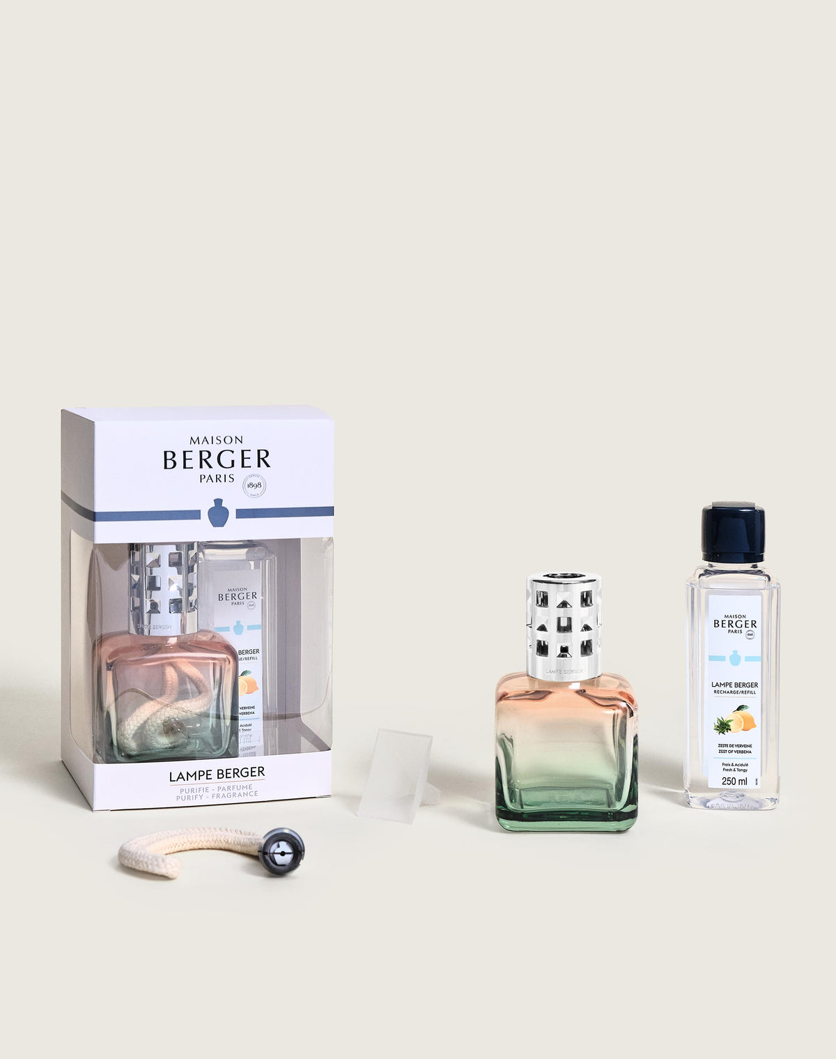 GOFRE LÁMPARA GLAÇON PÊCHE/VERTE - Imagen 5