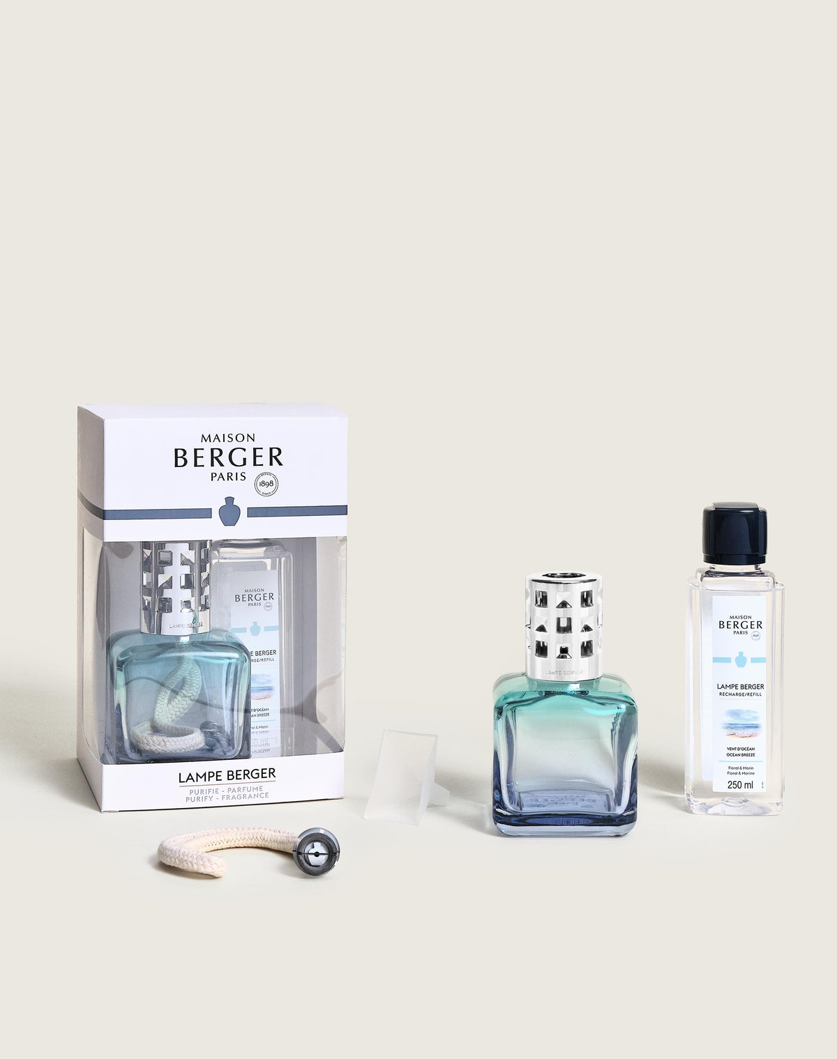 COFRE LÁMPARA GLAÇON TURQUOISE/BLEUE - Imagen 5