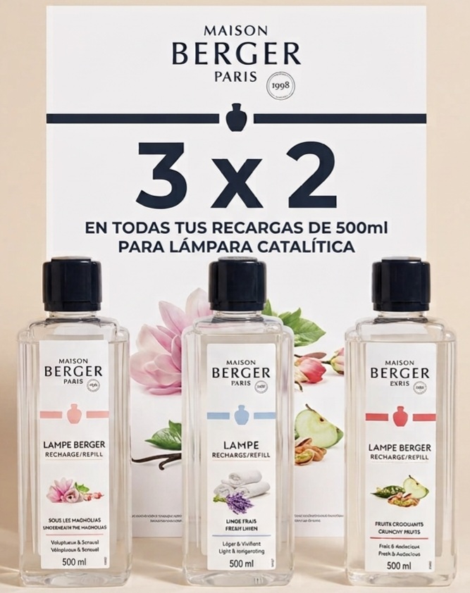 PROMOCIÓN 3X2 MAISON BERGER
