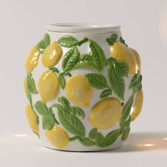 QUEMADOR  DE CERA LIMONES