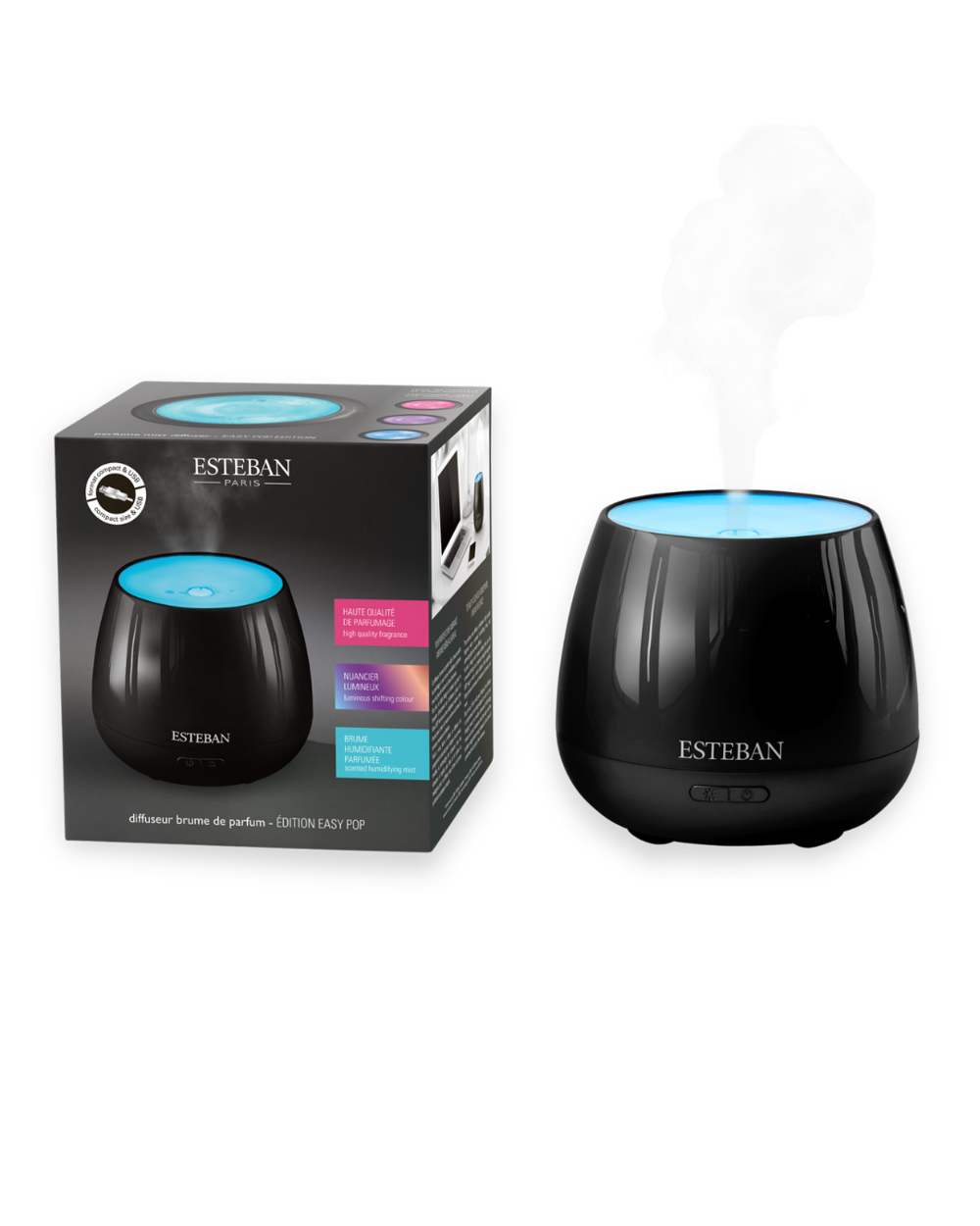 Difusor EASY POP NEGRO – Esteban París